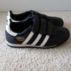Boys Adidas velcro sneakers 10.5